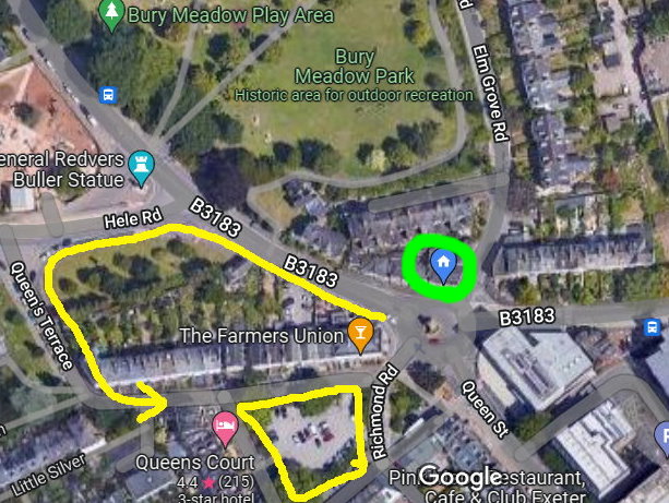 Pay and Display Map